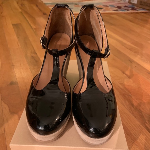 A.P.C. “Chaussures 70s” black platform Mary Janes - Picture 3 of 5